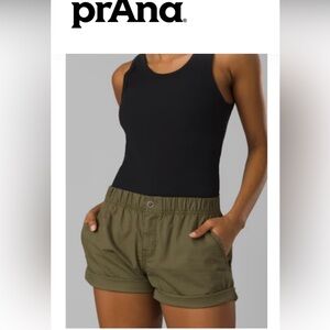Prana Olive Green Women's Shorts